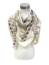 Lineta Bandana Wool Scarf