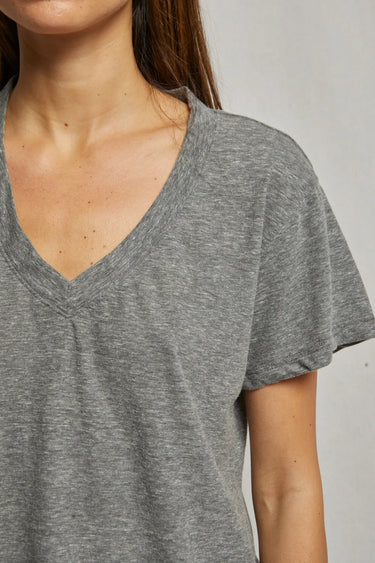 PerfectWhiteTee Hendrix Boxy V-Neck Tee