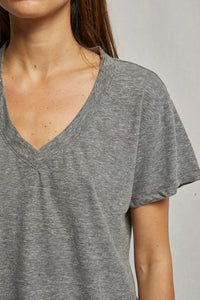 PerfectWhiteTee Hendrix Boxy V-Neck Tee