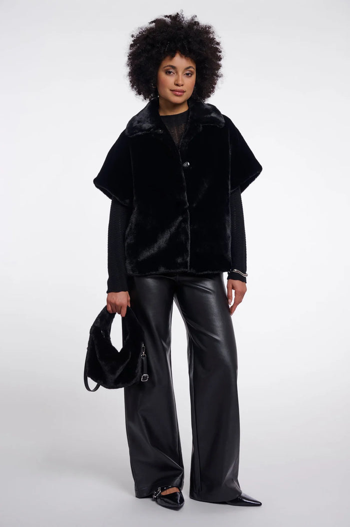 Rino & Pelle Cheryl Faux Fur Crossbody