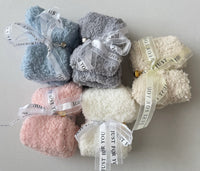 Whim & Whimsy Holiday Cozy Socks with Jingle Bell