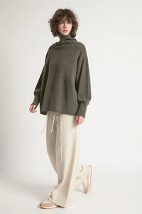Look by M Slouch Turtleneck Sweater
