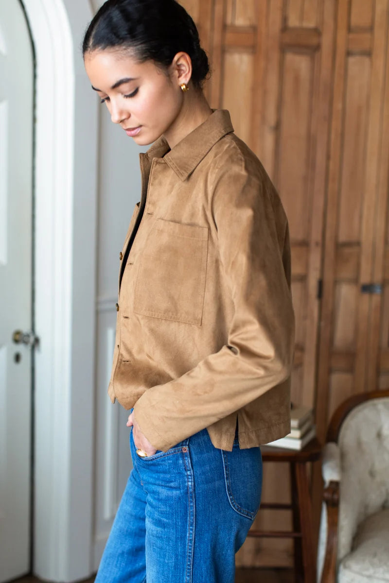 Emerson Fry Atelier Pocket Suede Jacket