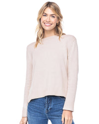 Pura Cashmere Everyday Cotton Crew
