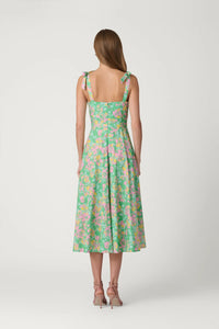 Shoshanna Majorelle Floral Print Sundress