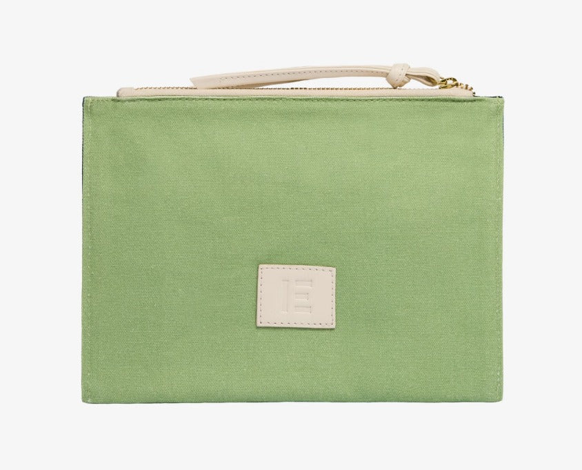 Inoui Editions Paris Floral Embroidered Pouch