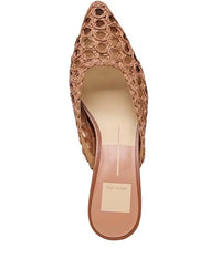 Dolce Vita Cleo Loop Mule Brown Raffia