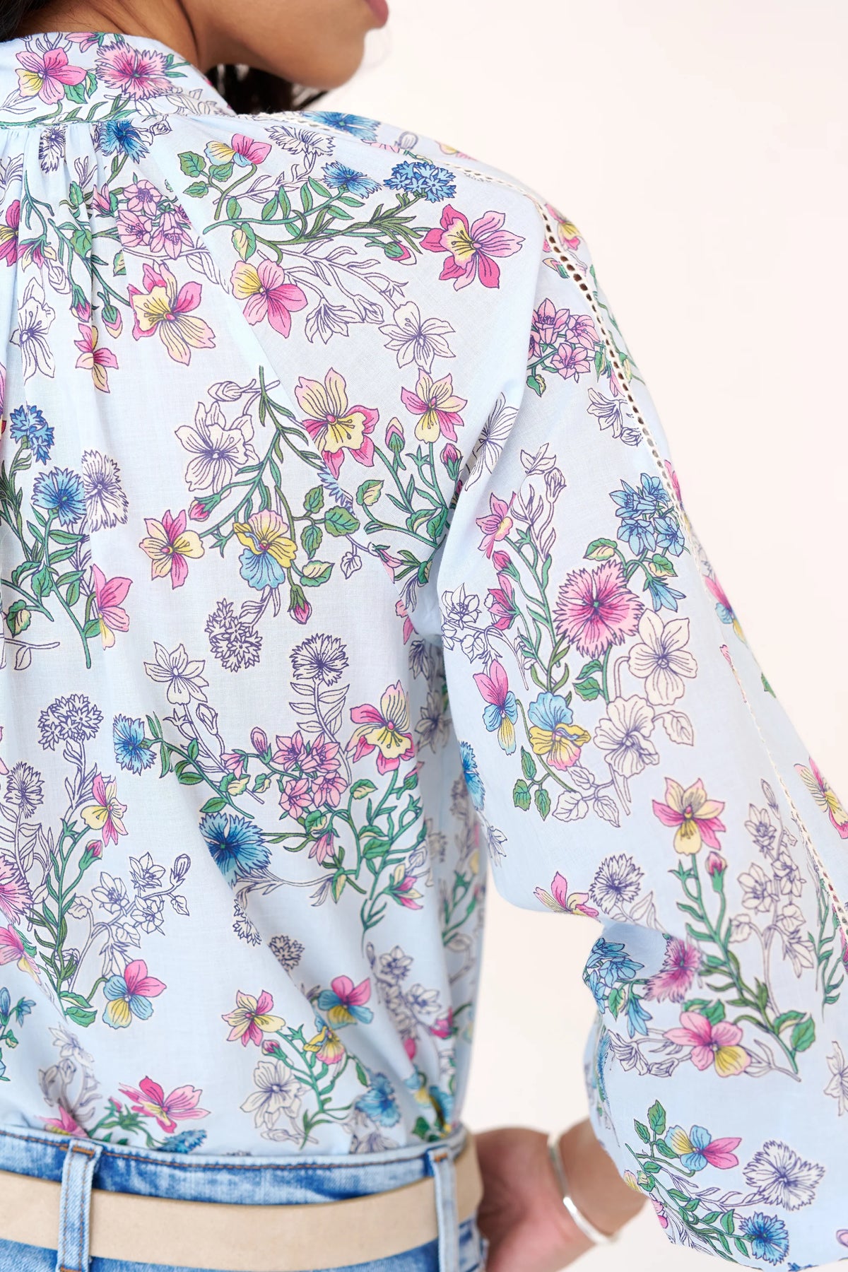 Banjanan Tara Floral Print Blouse