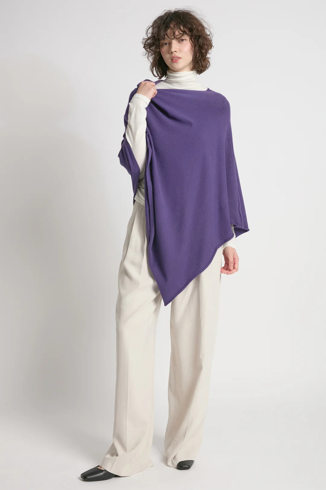 Look by M Triangle Poncho