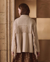 The Great Western Fringe Sweater Jacket