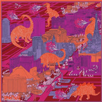 Inoui Editions Caree Vegas Red Scarf