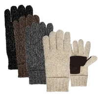 Men's Marled Ragg Wool Gloves