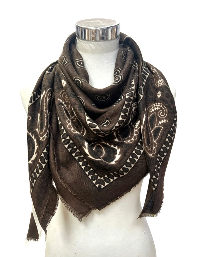 Lineta Paisley Scarf