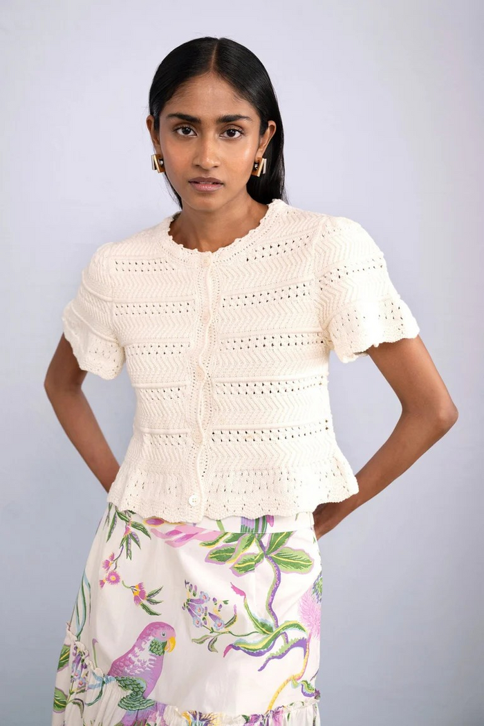 Banjanan Laura Crochet Cardigan