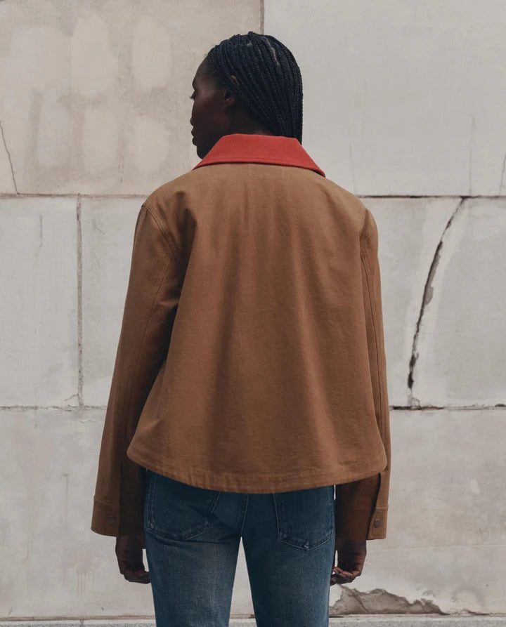 The Great Swingy Wax Cotton Jacket