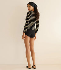 DOEN Therese Stripe Cardigan
