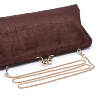 Urban Expressions Kristin Faux Suede Clutch