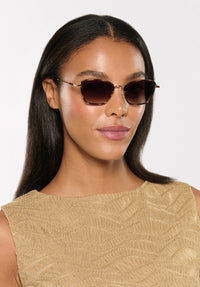 Krewe Bella 18k + Venezia Sunglasses