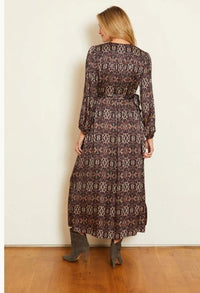 Caballero Darcy Rusted Deco Dress Final Clearance