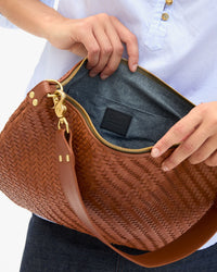 Clare V Moyen Messenger Hazelnut