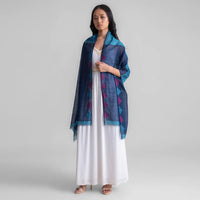 Sadhu Collective Silk Wool Jamdani Scarf