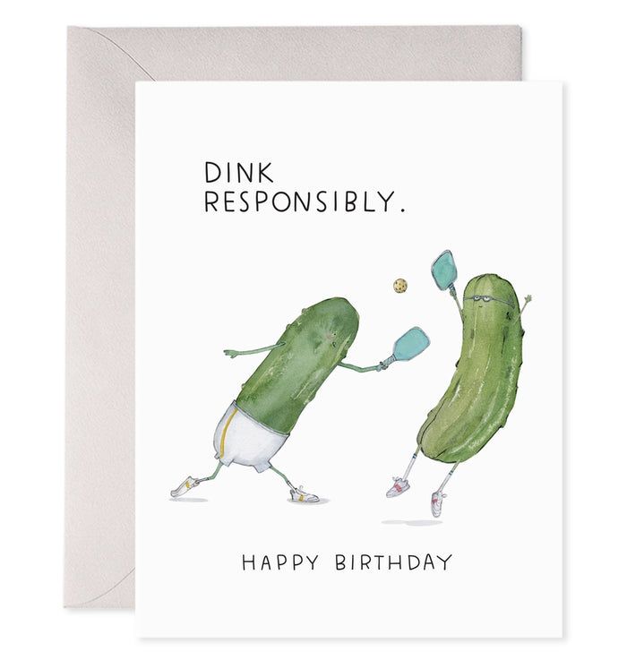 E.Frances Pickeball Birthday Card