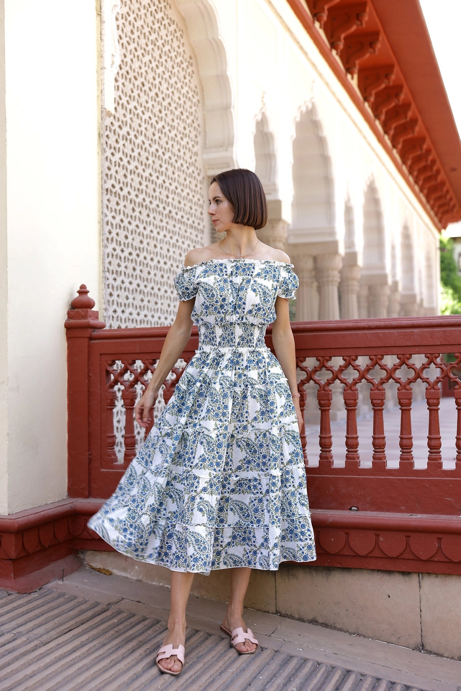 Maison Marigold Majorca Midi Dress