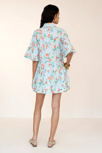 Banjanan Hydra Floral Print Mini Dress