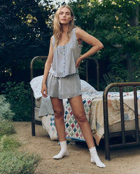 The Great Eyelet Tap Short
