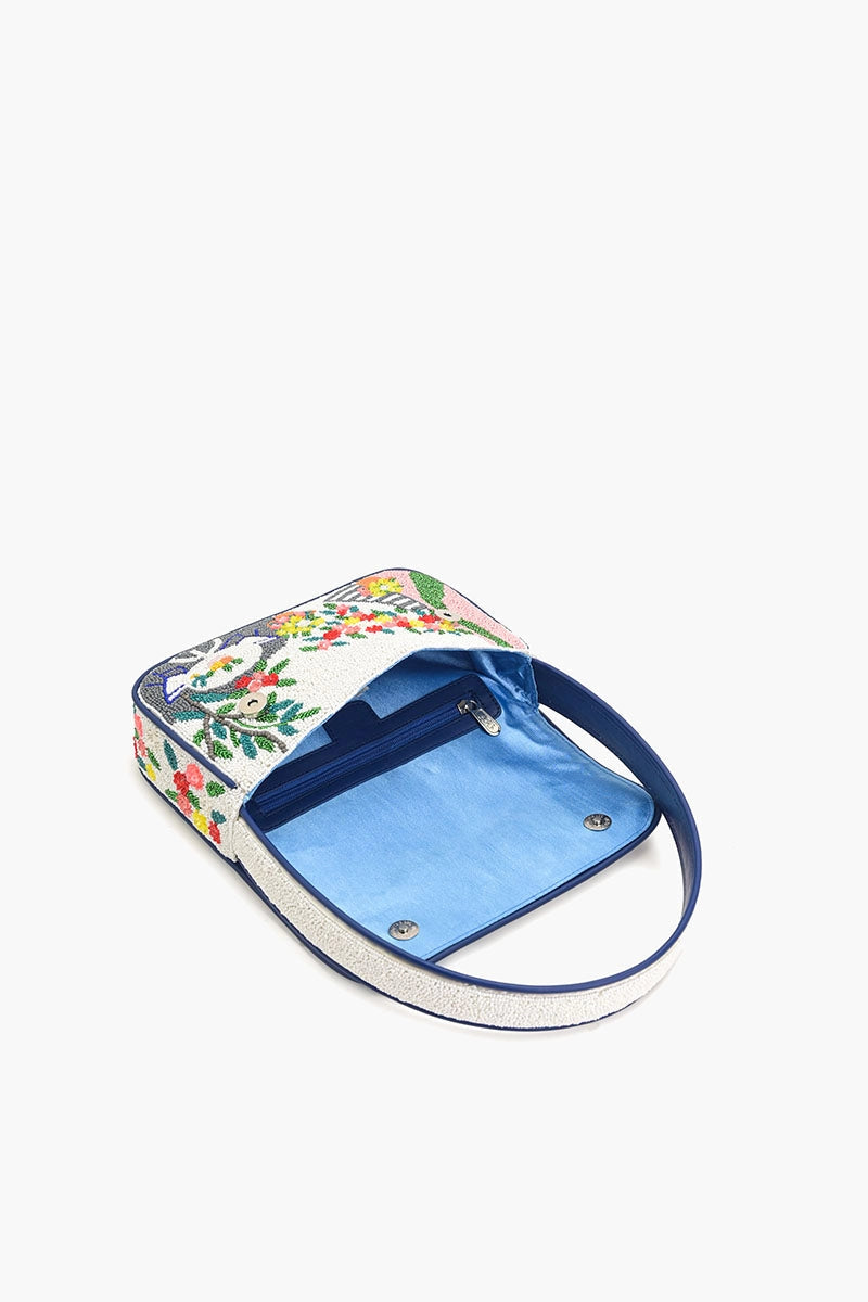 America & Beyond Santorini Beaded Shoulder Bag