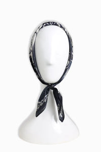Common Knit Silk Bandana Scarf