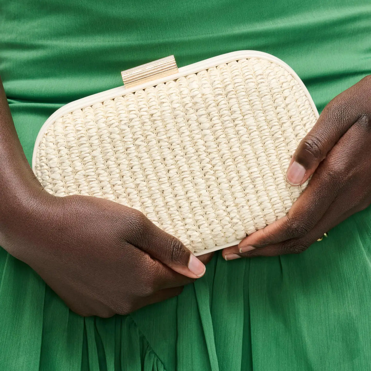 Urban Expressions Alix Woven Evening Bag