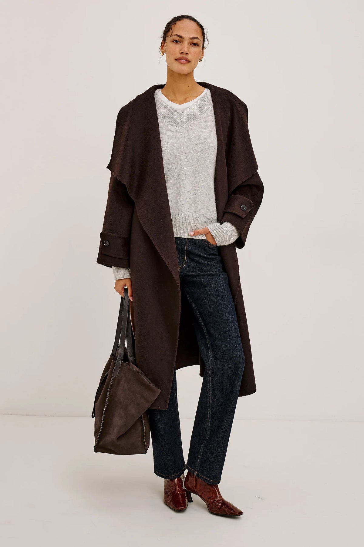 Rails Celeste Wool Shawl Collar Coat