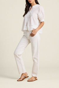 Trovata Birds of Paradis Jess Eyelet Blouse