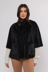 Rino & Pelle Dewi Faux Fur Cape