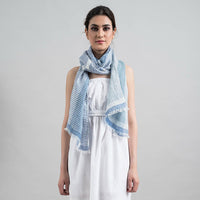 Sadhu Collective Summer Loom Handwoven Linen Scarf