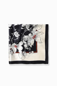 Common Knit Silk Bandana Scarf