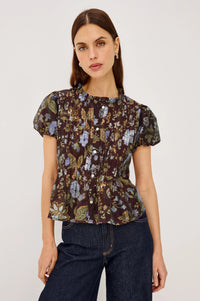 Rails Pepper Floral Print Blouse