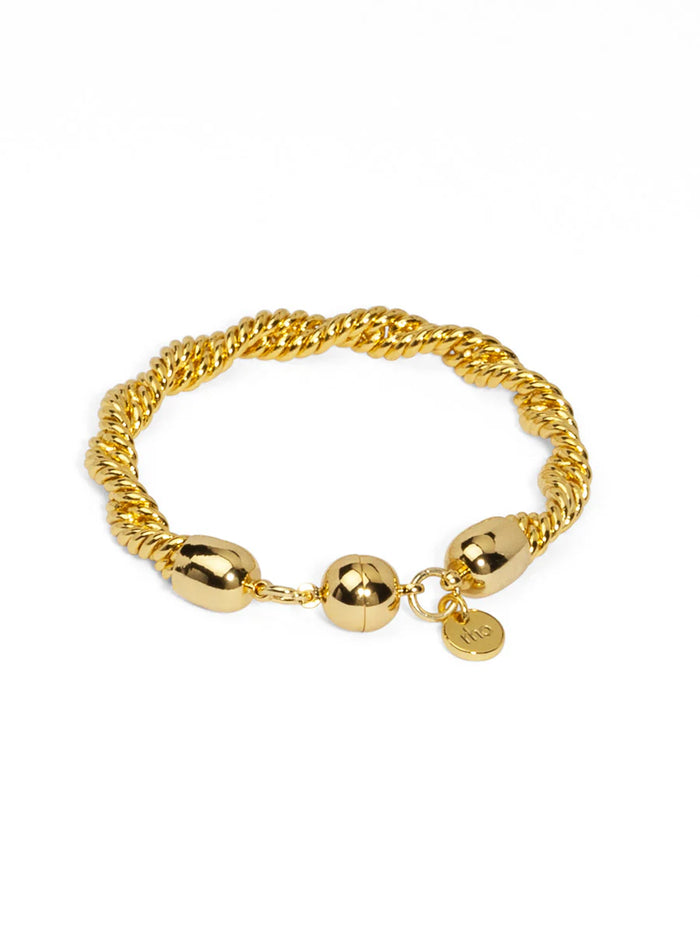 RHO Jewelry Braided Twisting Links Bracelets