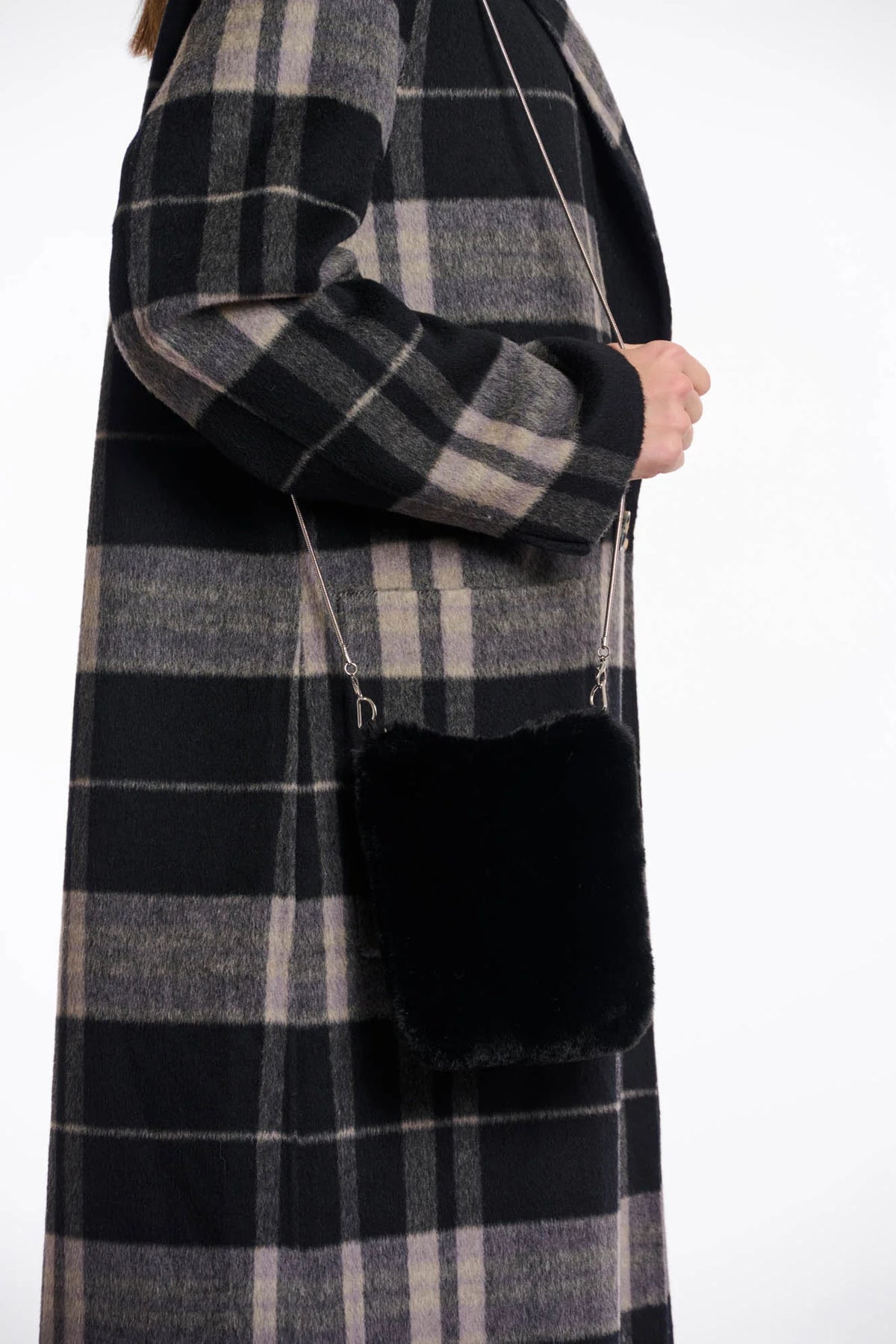 Rino & Pelle Doxy Faux Fur Shoulder Bag