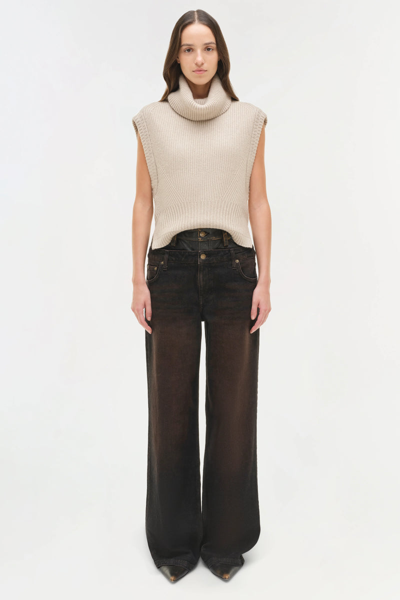 Simkhai Wool Cashmere Maple Top