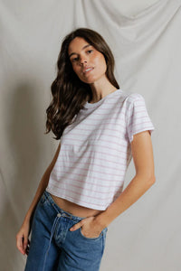 PerfectWhiteTee Everett Stripe Tee