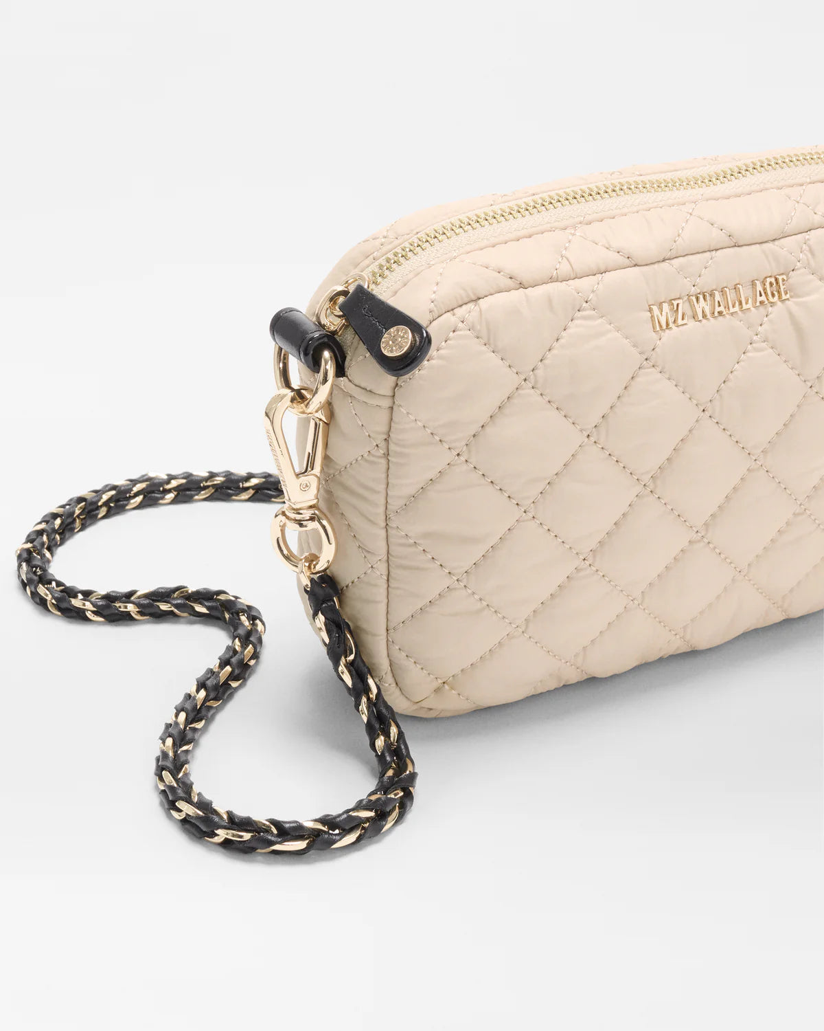 MZ Wallace Mini Crosby Buff Black