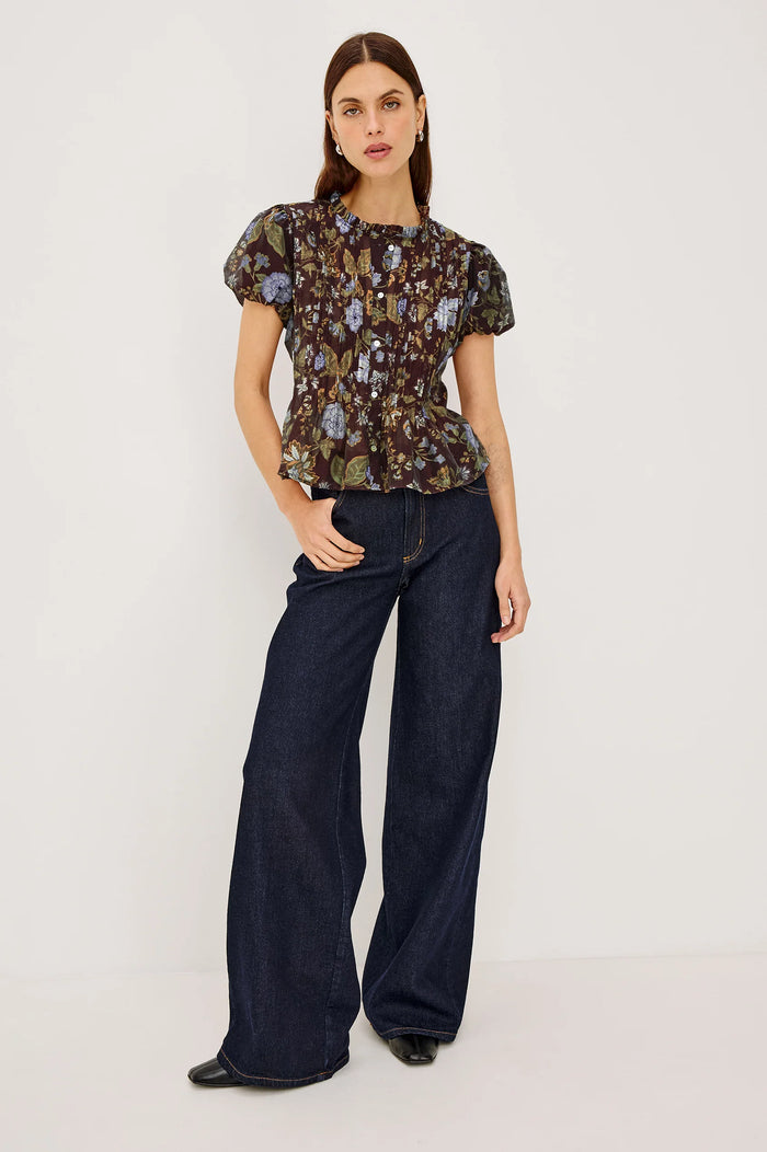 Rails Pepper Floral Print Blouse