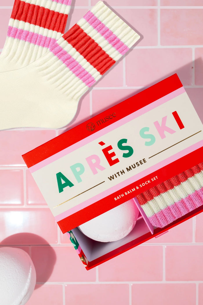 Musee Apres Ski Bath Balm & Sock Set