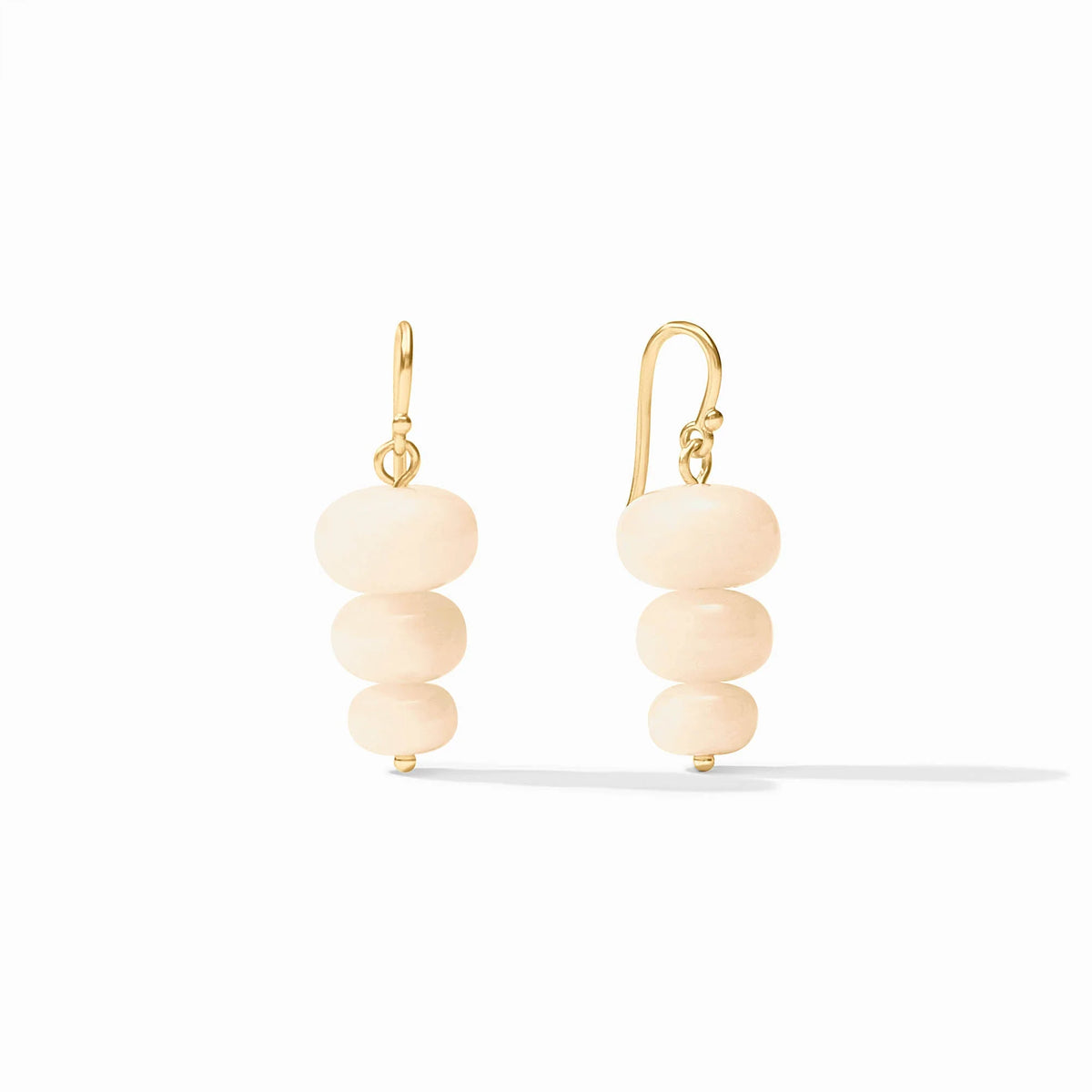 Julie Vos Amalfi Demi Earring Ivory