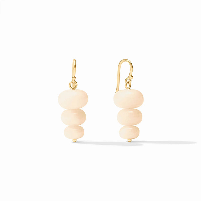 Julie Vos Amalfi Demi Earring Ivory