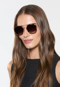 Krewe Austin 18k Titanium + Venezia Sunglasses