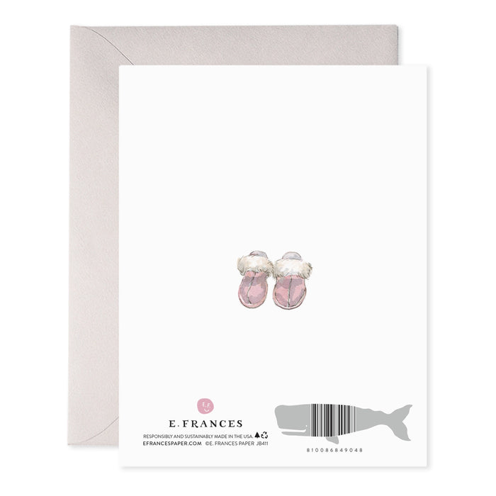 E.Frances Sweatpant Love & Friendship Card