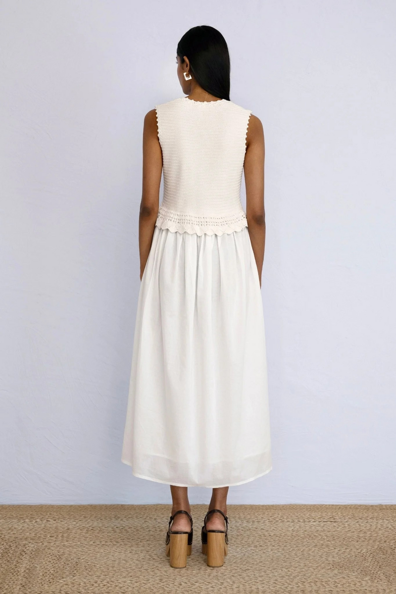 Banjanan Heather Crochet Maxi Dress